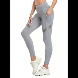 Ray Pose grey workout leggings sz S NWT